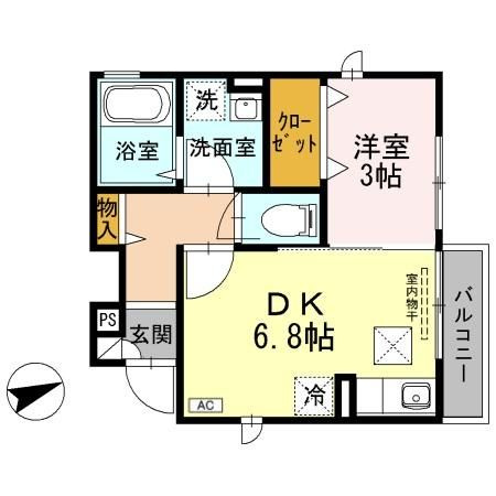 リラ大船の間取り