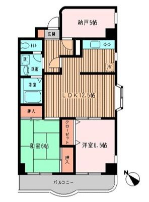 ウィステリア冬木の間取り