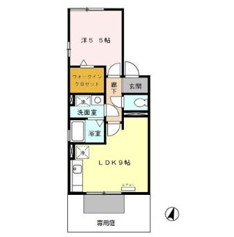 【間取り】 | セジュール里【名古屋市賃貸・ワンフロアー2戸】