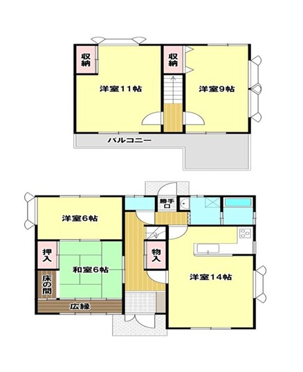 高砂市曽根町　　　　山陽電鉄「山陽曽根駅」徒歩8分の間取り