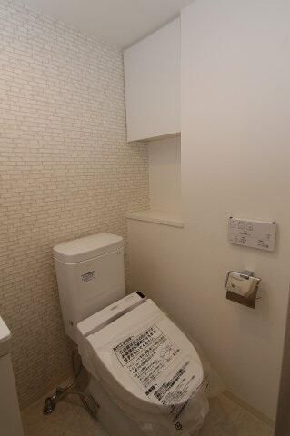 スカイコート戸越のトイレ|清潔感のあるトイレです