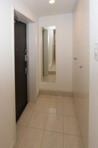 スカイコート戸越の玄関|ゆったりとした玄関です