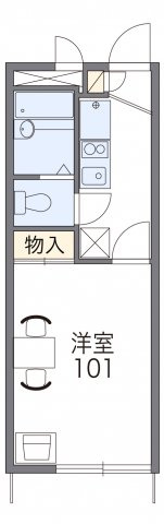 【間取り】 | レオパレスルシータ21 | 画像2
