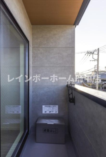 robot home 中河原Ⅲのバルコニー|※同施工会社参考写真