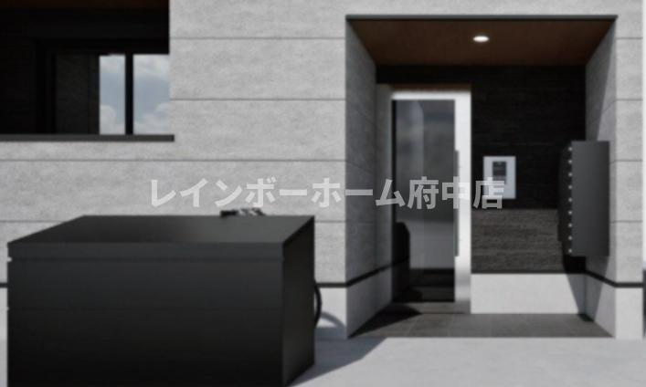 robot home 中河原Ⅲのエントランス|※同施工会社参考写真