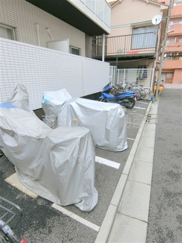 AXAS池上Sta.のその他共用部分|バイク置き場　空き状況等詳細はお問合せください。
