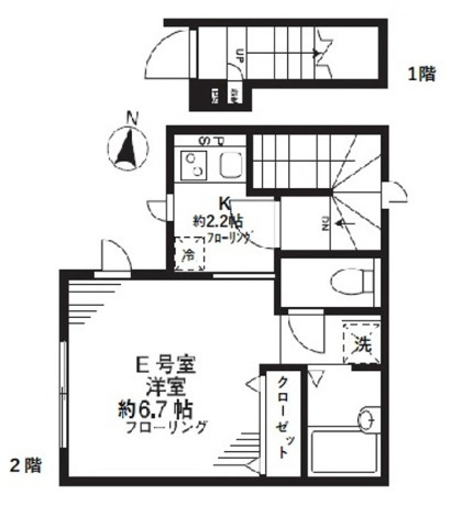 HILL'S　Mの間取り