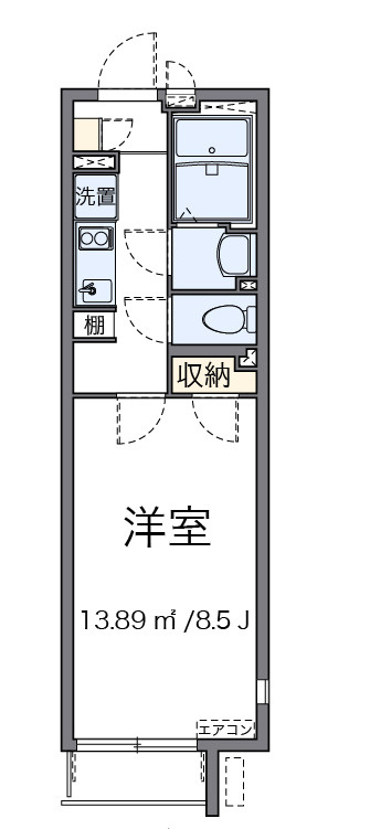 アーチェロの間取り