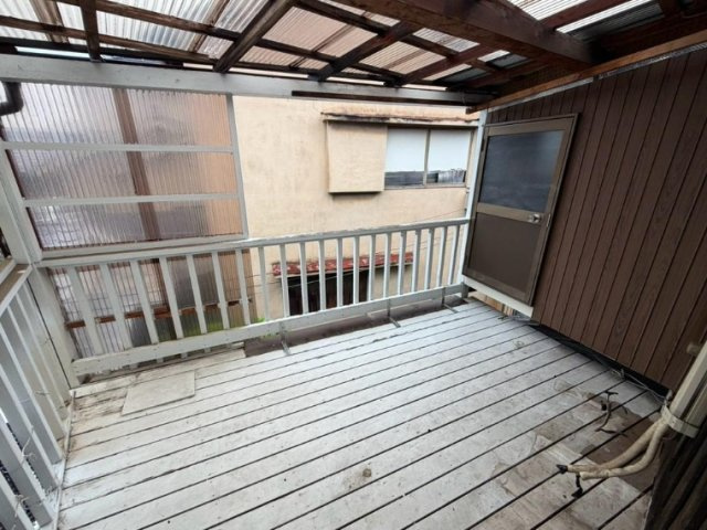 岸和田市春木宮本賃貸戸建のバルコニー
