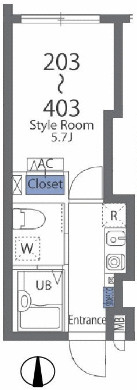【間取り】 | バークレーン中延