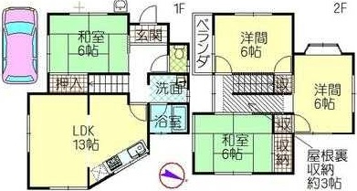 【間取り】 | 川口市前田戸建