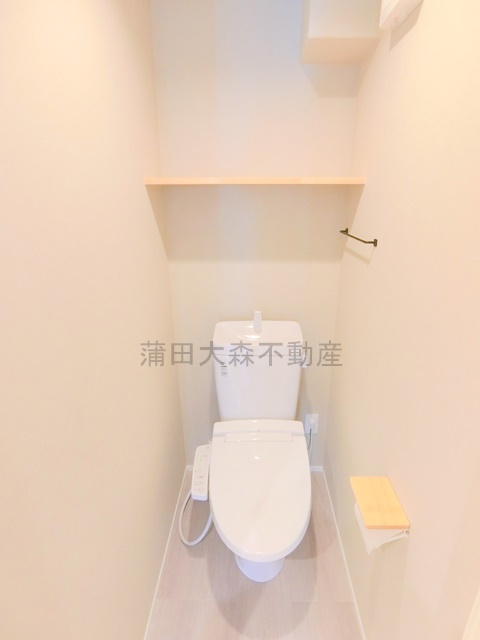 アピチェ大森のトイレ|温水洗浄機能付きのトイレ