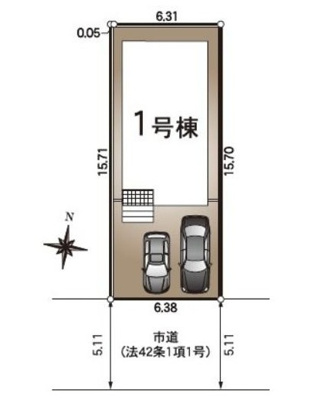 【区画図】 | 新築住宅　高知市福井町