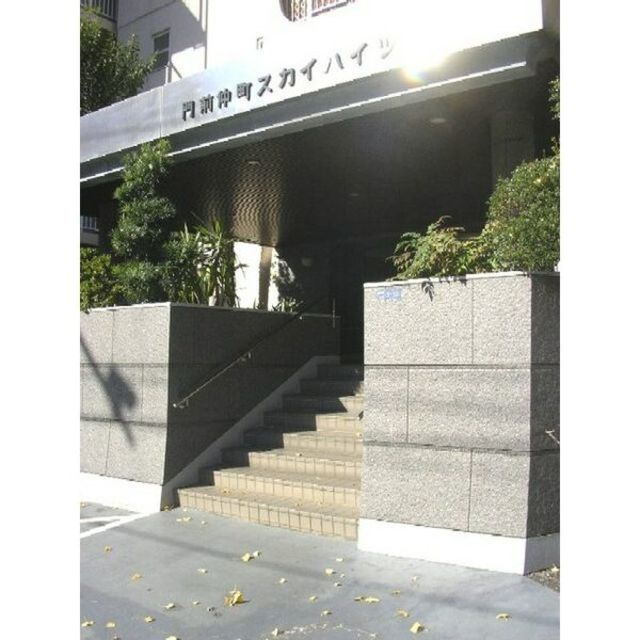 門前仲町スカイハイツのエントランス|建物の内部です