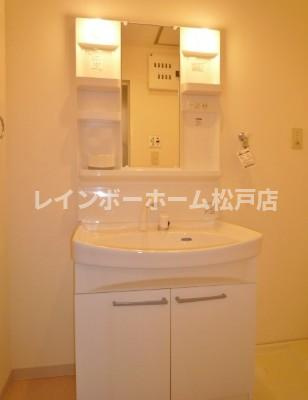 シャルマンフラットリヴァーⅢの洗面所|使いやすい洗面所です
