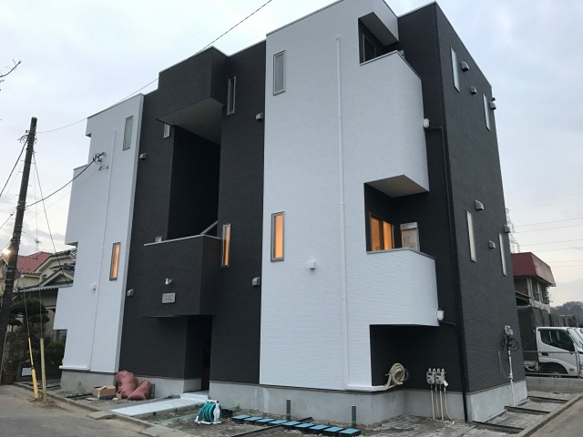 ＣＢ北柏アルバの外観|外はこのようになっています