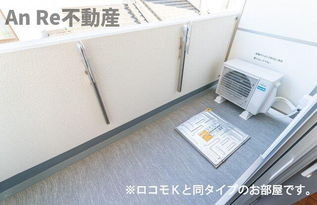 グランピア甚のバルコニー