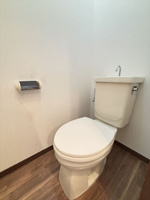 落ち着いたトイレです