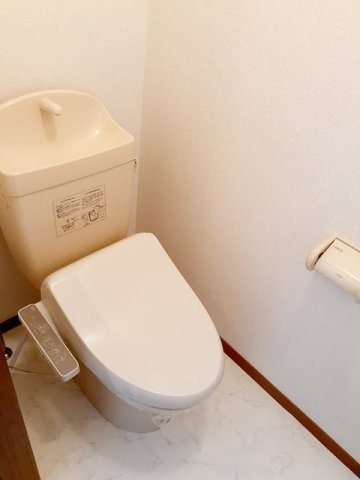 トイレもきれいです