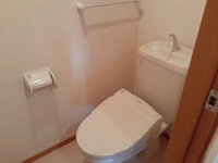 トイレもきれいです