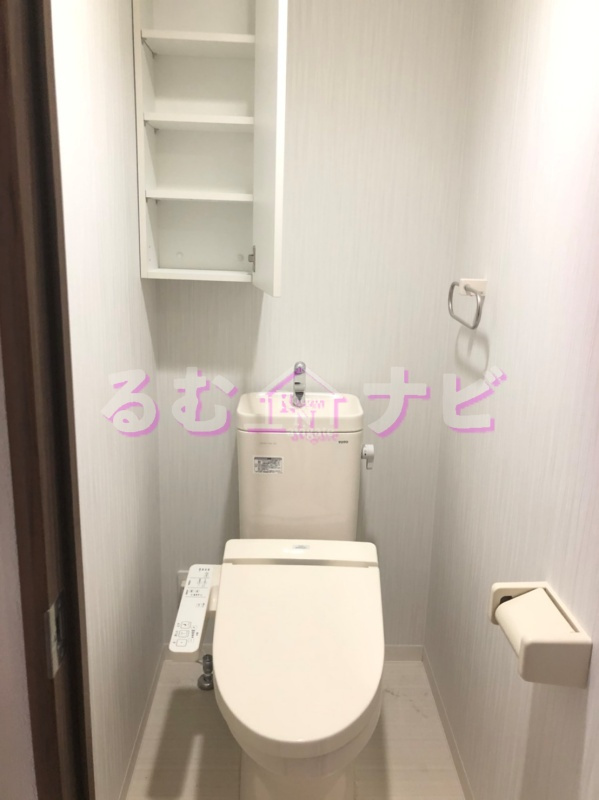 福岡市南区玉川町の賃貸マンションのトイレ