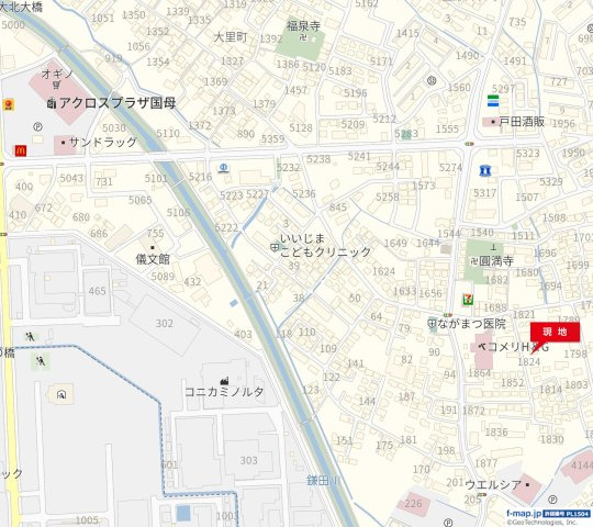 【地図】の画像