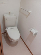 トイレもきれいです