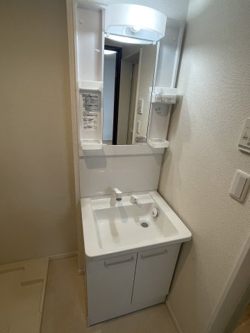 朝の身支度には欠かせない独立洗面化粧台