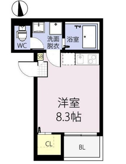 ＲＥ　ＴＨＥ　ＴＥＲＲＡＣＥ　堀切の間取り