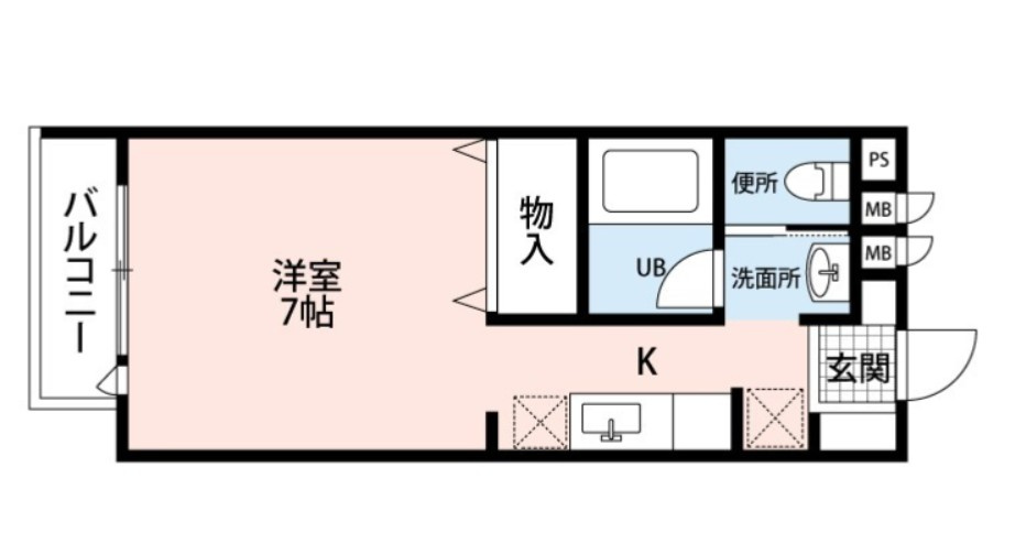 ラフィーネの間取り