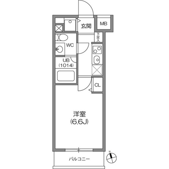 【間取り】 | ガーラプレイス八幡山壱番館