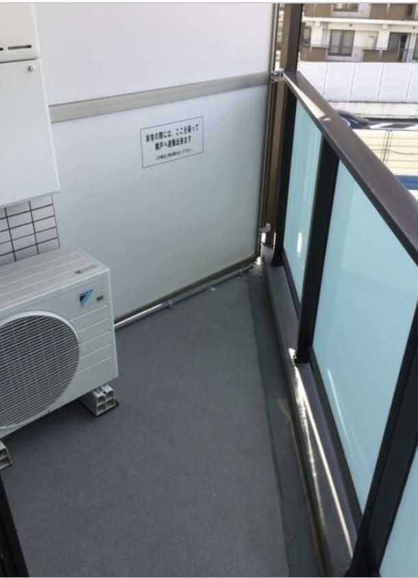 パークアビタシオン麻布十番のバルコニー