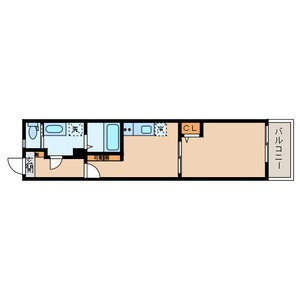 MELDIA千住東の間取り