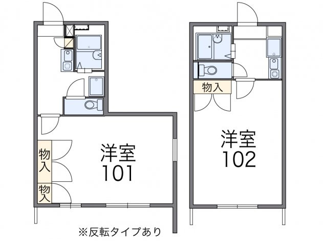 【間取り】 | レオパレスピア | 画像2