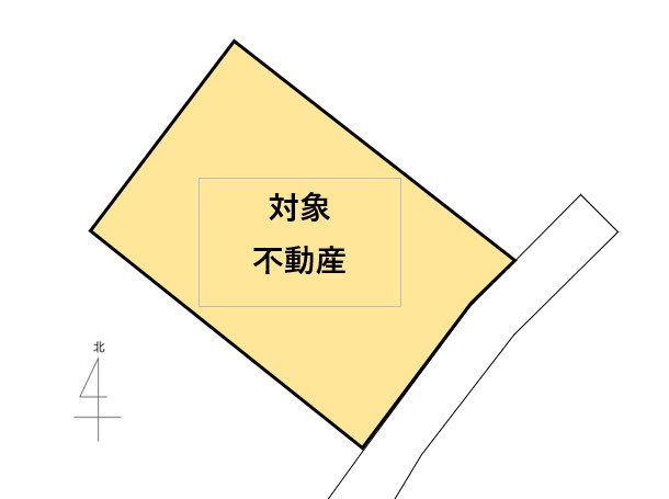 安芸区矢野西6丁目の土地図