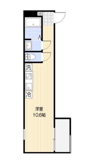 ＭＥＬＤＩＡ小手指の間取り