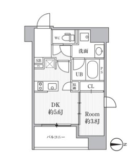 【間取り】 | CAVANA+ SHINTOMICHO（カバナプラス新富町）
