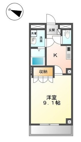 エスポアール・エルクの間取り