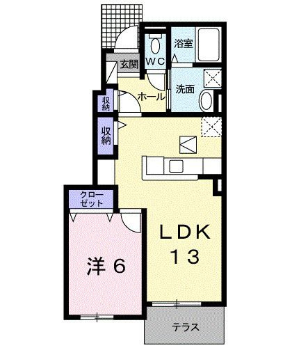 アミクスの間取り