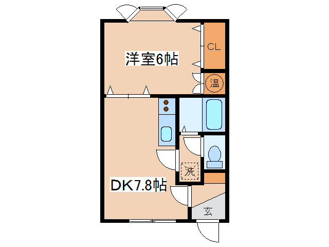 インペリアル花園の間取り