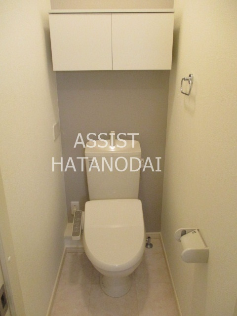 サニーパークのトイレ|同タイプのお部屋の写真です。