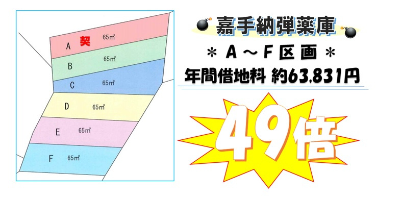 読谷村字伊良皆1428番(嘉手納弾薬庫)のその他