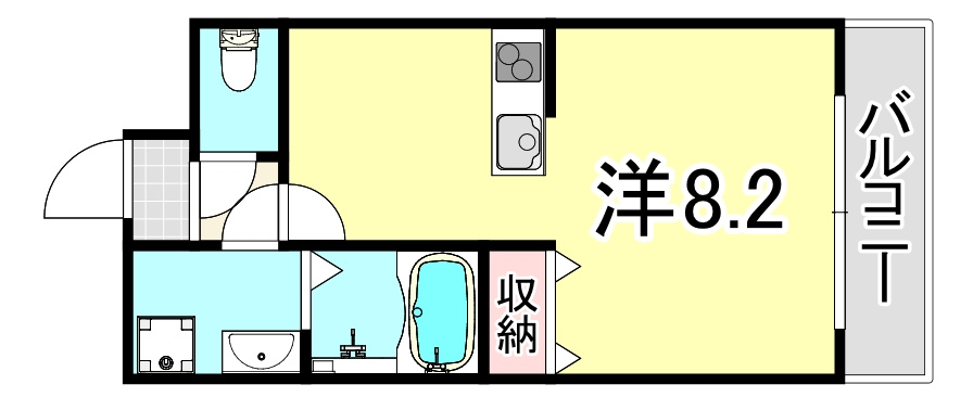 ダイワール武庫川の間取り