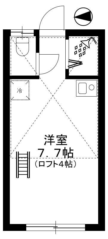 クレセール田端の間取り