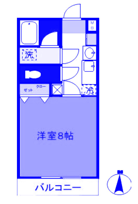 レヴェリー桜木の間取り