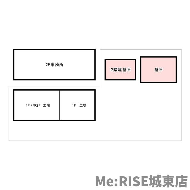 イマス岸辺中倉庫の間取り