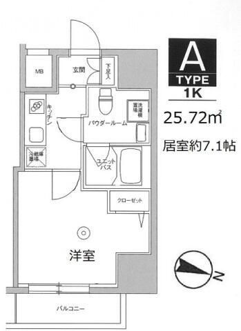 スカイコート板橋本町Ⅱの間取り