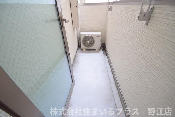 フジパレス城東諏訪Ⅶ番館のバルコニー