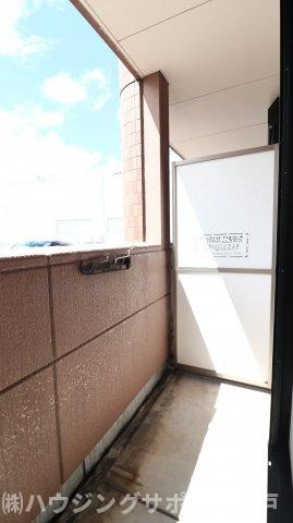 アルコバレーノ白水のバルコニー
