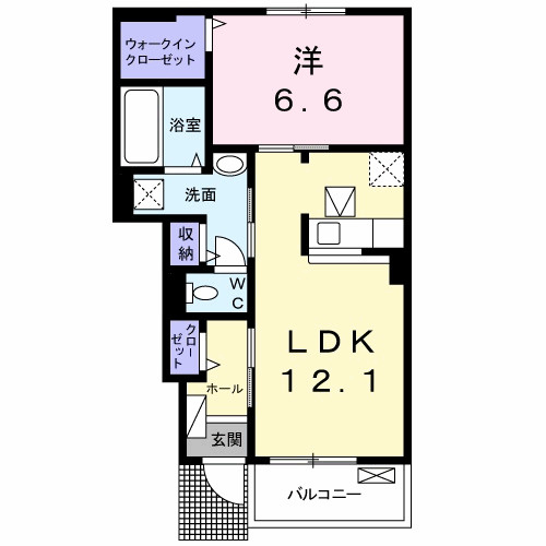 【間取り】 | ズューデン　Ａ